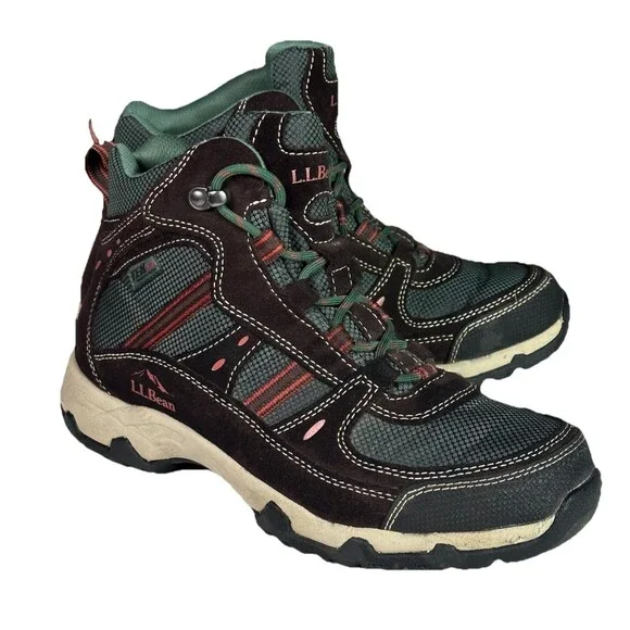 LL Bean Tek 2.5 Waterproof Hiking Boots 299640 Women's Size 8.5 M Vertigrip - Picture 2 of 13